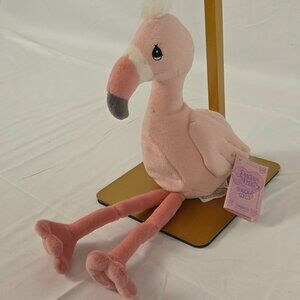 Precious Moments Tender Tails Pink Flamingo Plush (1998) by Enesco – With Tag